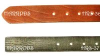 Brown And Black Leather Belts