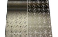Filigree Mirror Glass (On Silver Mirror)