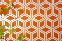 Sandblasted And Back Orange Painted Ap Intercrossing
