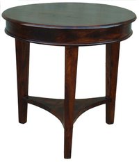 Wooden Coffee Round Table