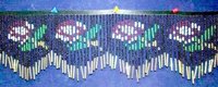 Decorative Multicolor Beaded Fringe