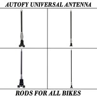 Autofy Universal Antenna Rods For All Motorcycles And Bike