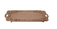 Grapewine Tray Walnut Wood Carving