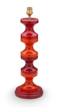 Sunset Table Lamp Base Channapatna Lacquer