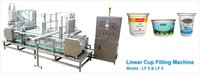 Linear Cup Filling Machine