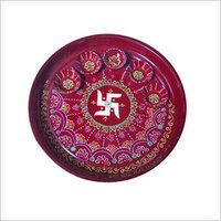 Decorated Pooja Thali