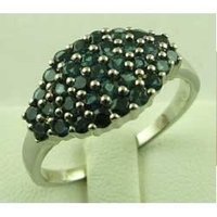 Extremely Elegant Colored Diamond Ring