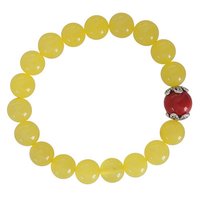 Dyed Quartz Stretch Bracelet