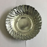Silver Paper Plate