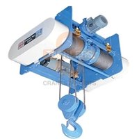 25 Ton Motorized Wire Rope Hoist for Single Girder EOT Cranes