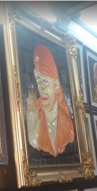 Designer Sai Baba Wall Frame