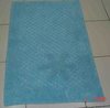Plain Blue Bath Mats