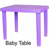 Baby Plastic Tables