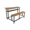 Wooden School Benches