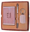 Wooden Pen And Keychain Gift Set