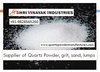 Snow White Quartz Grits