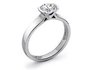 Beatiful Fancy Platinum Ring