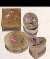 Customize Soapstone Inlaid Boxes
