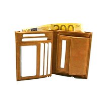 Mens Lather Note Case Wallet