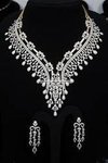 Attractive Look Diamond Necklace Set