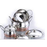 Durable Titoni Copper Line Utensils