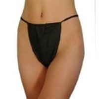 Black Color Disposable Bikini