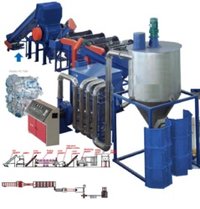 Plastic Film (PP, LD, HD) Grinding, Washing, Drying Line