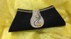 Black Designer Eco Friendly Jute Clutch