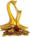 Aluminum Gold Plated Decorative Swaan