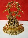 Radha Krishna Tree Gold Plated