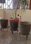 Bronze Pot & Stand