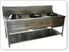 SS Three Burner Chinese Gas Range