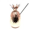 Stainless Steel Pine Apple Drink-ware with Copper Coated 750ml