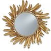 Leaf Designed Wall Mirror