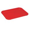 Red Rectangular Serving Tray
