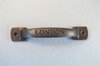 Square D Handle - Horizontal Cast Ant Iron London