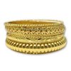 Fine Finish Brass Bangles Set