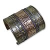 Alluring Look Brass Cuff Bangle