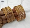 Designer Polki Bangles