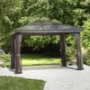 Metal Roof Gazebo Canopy Small Patio Gazebo