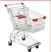 Stainless Steel Shopping Trolley