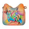 Hand Painted Ladies Leather Handbags