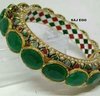 Breathtaking Design Stone Jadau Kada