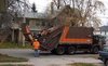 Durable Leaf Collector Truck