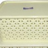 White Plastic Vegetables Basket
