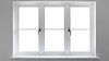 Double Door UPVC Window