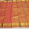 Kanchi Pattu Pure Silk Jungla Broked Sarees