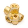 Brass Four Way Break Pipe Connector