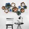 Metal Wall Art With Antique Finish