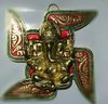 Aluminum Ganesh Statue